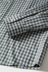 MNG Mens Slim fit shirt with gingham pattern