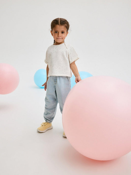 RESERVED Classic denim parachute trousers - SMgarment's