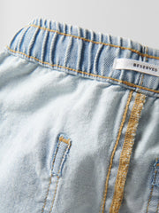 RESERVED Classic denim parachute trousers - SMgarment's