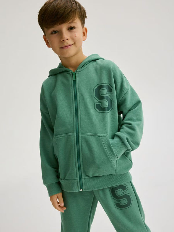 RESERVED Hoodie and trousers set made of cotton jersey. - Smgarment's