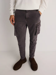 RESERVED Skinny Cargo Trousers - Smgarment's