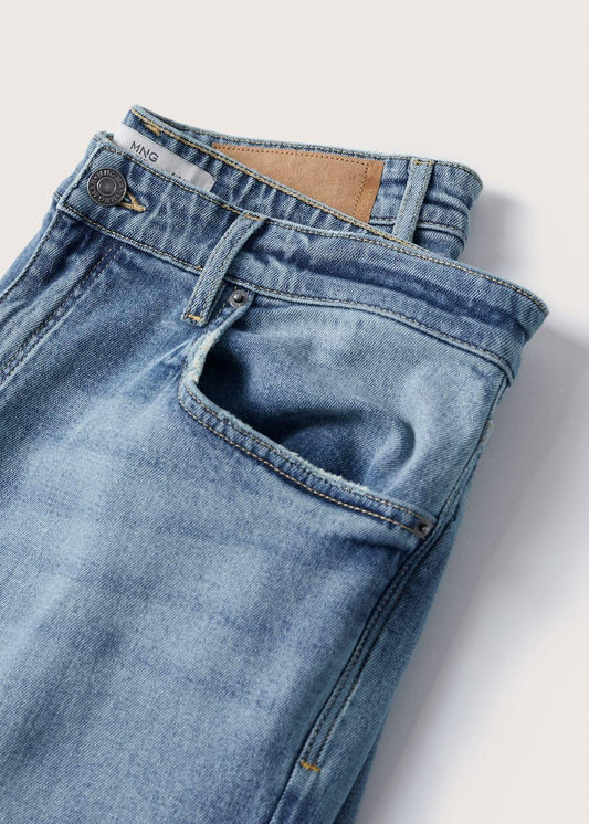 Ripped tapered - fit jeans - SMgarment's