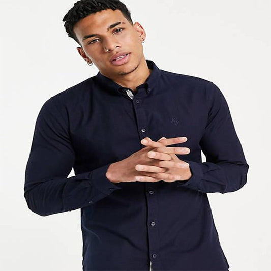 RIVER ISLAND Maison Riviera Oxford Shirt - Smgarment's