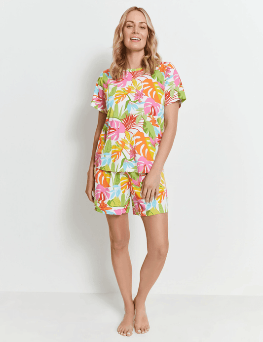 RIVERS PRINTED SLEEP SET - SMgarment's