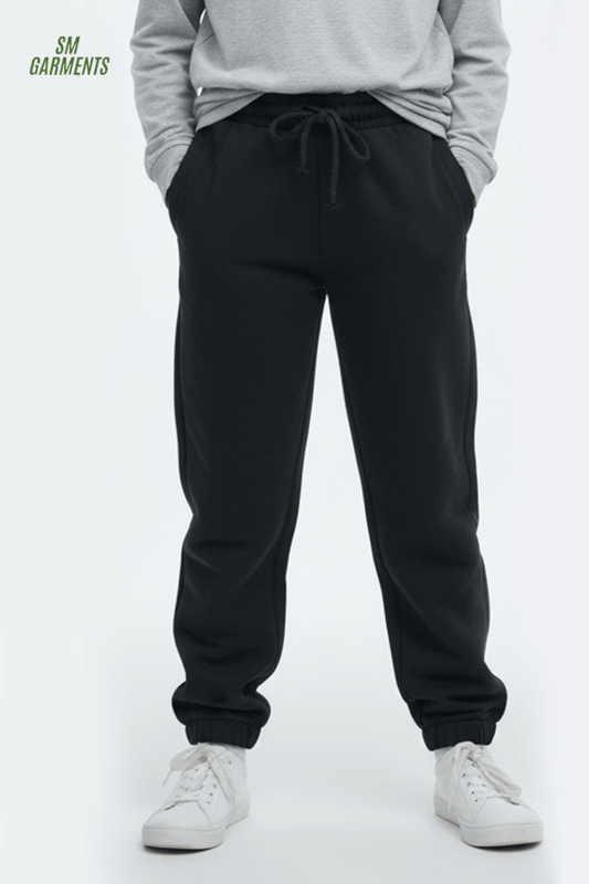 ROAD WEAR KIDS BASIC BLACK TROUSER - Smgarment's