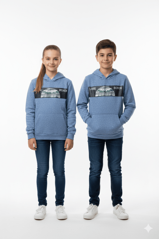 ROAD WEAR KIDS BEACH PRINT HOODIE - Smgarment's