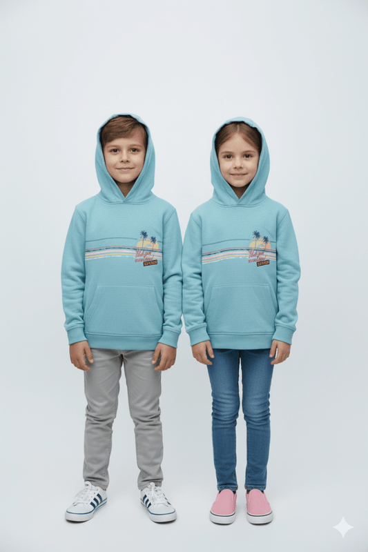 ROAD WEAR KIDS PRINTED HOODIE - Smgarment's