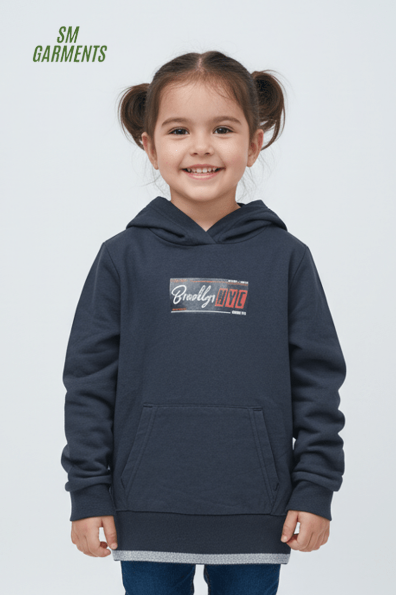 ROADWEAR GIRLS PRINTED HOODIE - Smgarment's