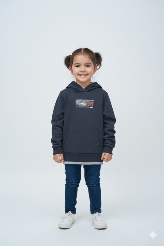 ROADWEAR GIRLS PRINTED HOODIE - Smgarment's