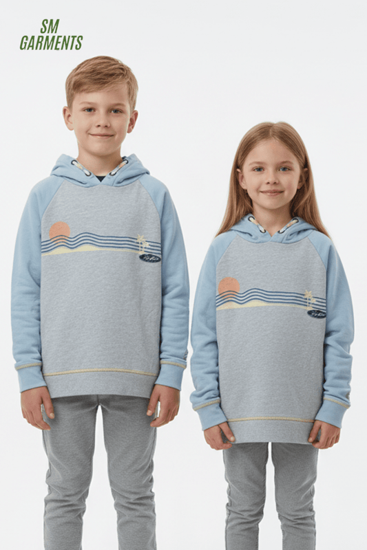 ROADWEAR KIDS BEACH PRINTED HOODIE - Smgarment's