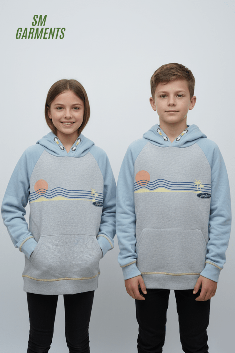 ROADWEAR KIDS BEACH PRINTED HOODIE - Smgarment's