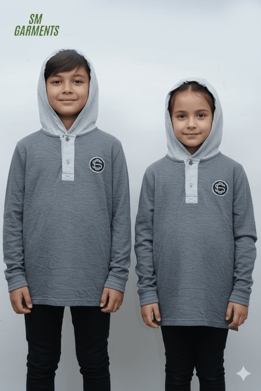 ROADWEAR Kids’ Classic Pullover Hoodie with Logo - Smgarment's