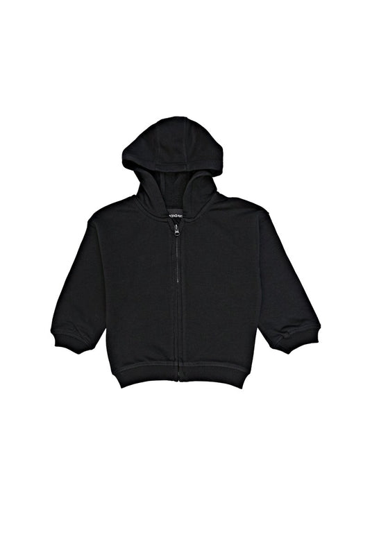 ROADWEAR KIDS PLAIN BLACK HOODIE - Smgarment's