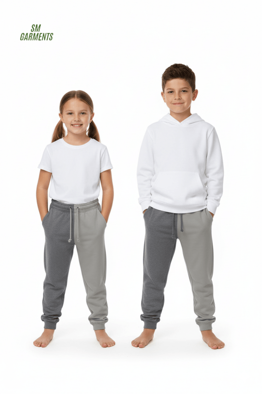 ROADWEAR KIDS Two - Tone Split Color Fleece Jogger Trouser - Smgarment's