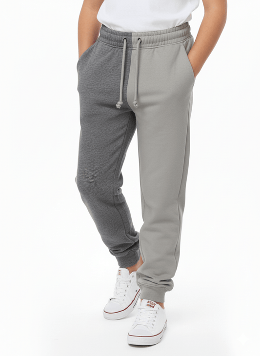 ROADWEAR KIDS Two - Tone Split Color Fleece Jogger Trouser - Smgarment's