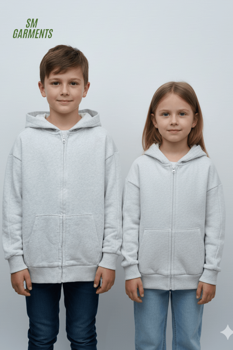 ROADWEAR KIDS ZIPPED HOODIE - Smgarment's