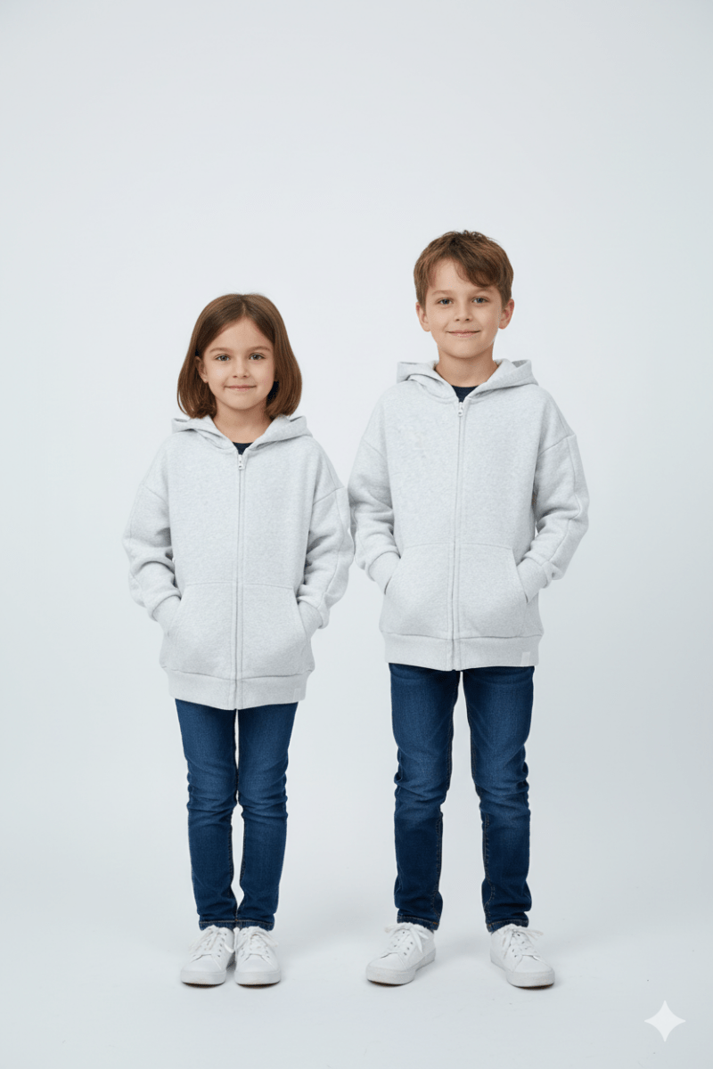 ROADWEAR KIDS ZIPPED HOODIE - Smgarment's