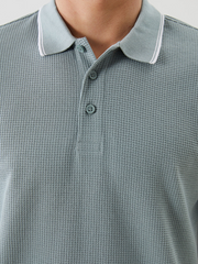 SOUTHBLUE Men's Short Sleeve Polo Neck T-Shirt