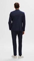 مینز نیوی ضروری پریمیم بلیزر لمبی لمبائی 