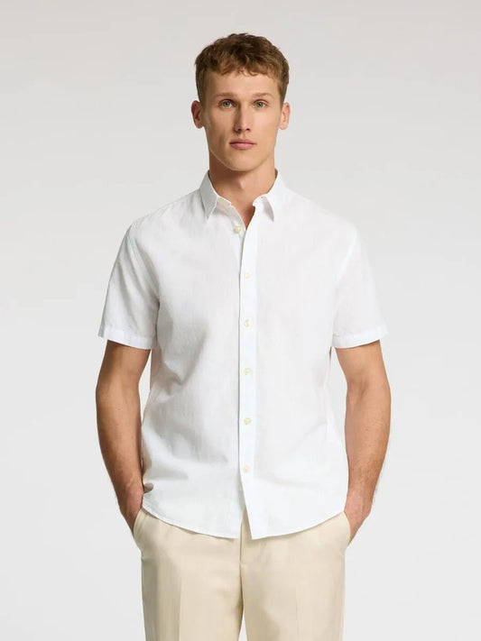 SELECTED HOMME CLASSIC SHORT SLEEVED SHIRT - Smgarment's