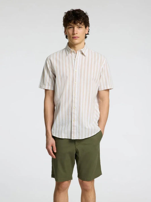 SELECTED HOMME CLASSIC SHORT SLEEVED SHIRT - Smgarment's