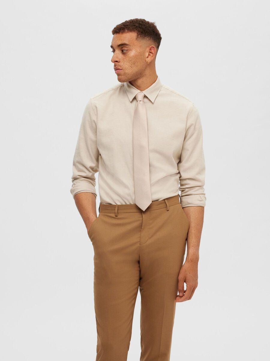 SELECTED HOMME FLANNEL OVERSHIRT - Smgarment's