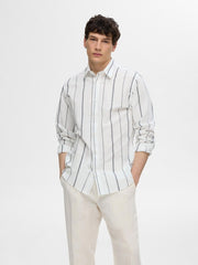 SELECTED HOMME LINEN SLIM CINTREE SHIRT - Smgarment's