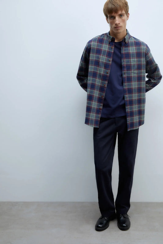 SFERA Checkered Flannel Shirt - SMgarment's