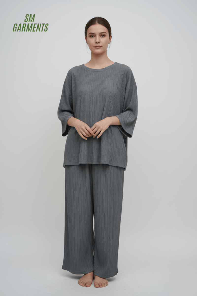 SHEIN WOMENS Mid - Blue Relaxed Suit - Smgarment's