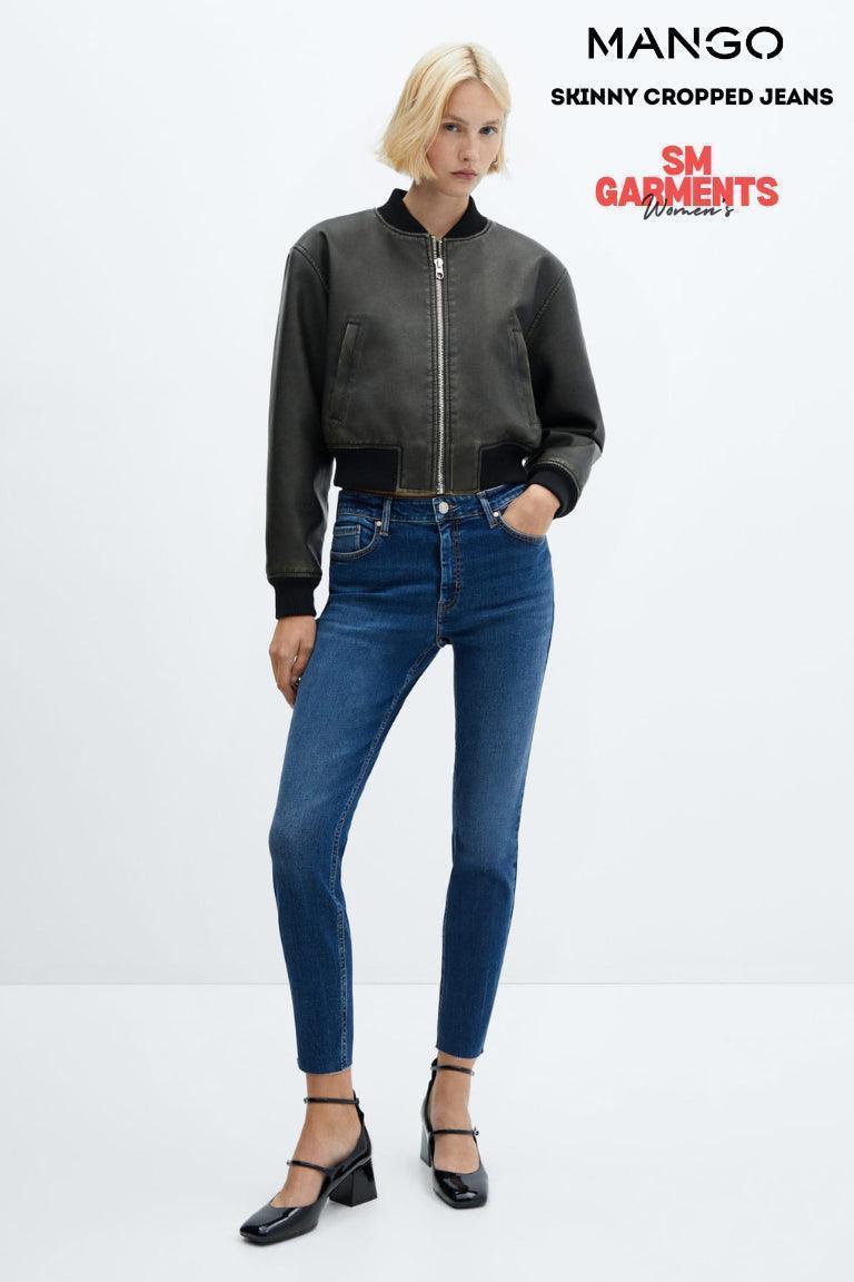 SKINNY CROPPED JEANS - SMgarment's