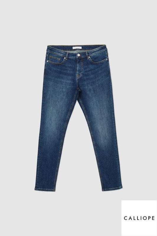 SKINNY JEANS MIDDLE BLUE DENIM - SMgarment's