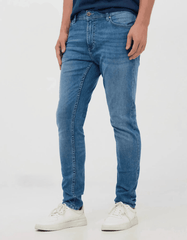 Skinny Jeans Middle Blue Denim - Smgarment's