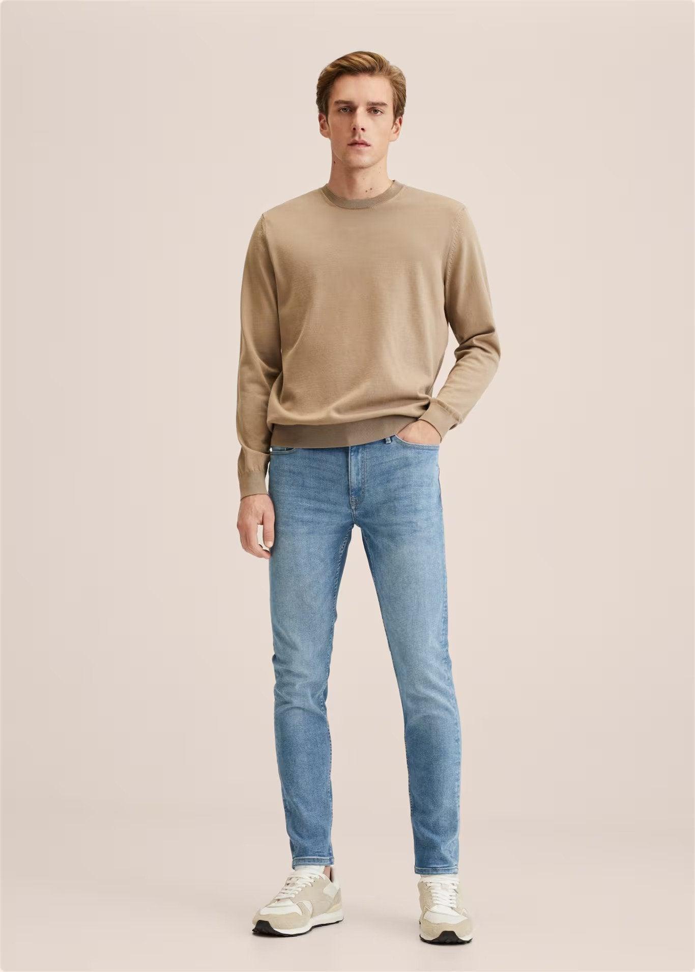 Skinny Light Wash Jude Jeans - SMgarment's