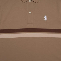 Small Lion Striped Polo - SMgarment's