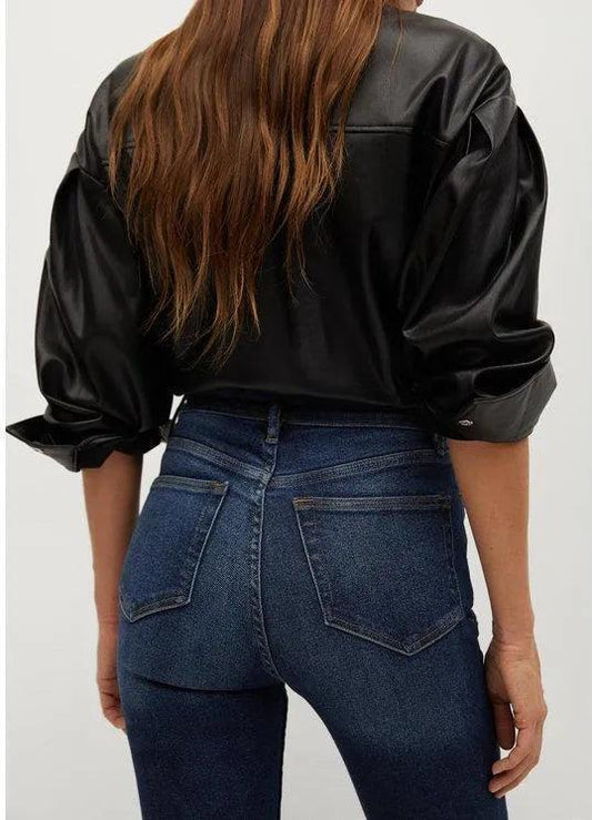 Soho Granatowy Skinny Fit - SMgarment's