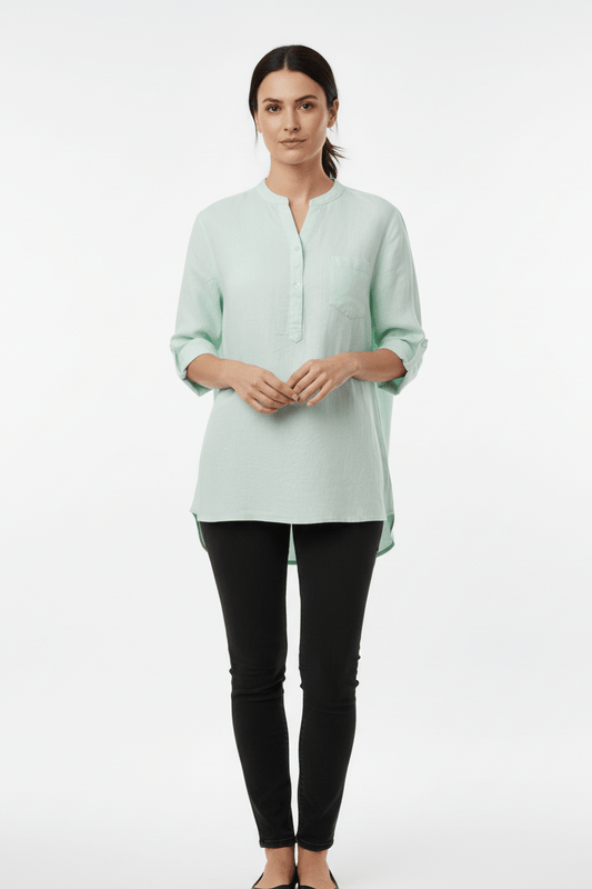 SPLASH WOMENS PLAIN LINEN SHIRT - Smgarment's