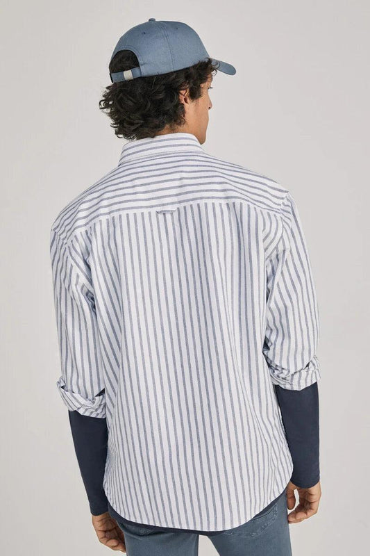 SPRINGFIELD Boxy oxford shirt - SMgarment's