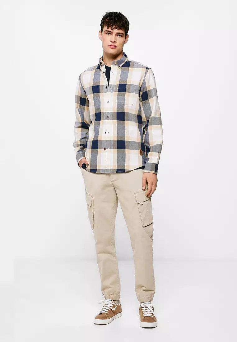 SPRINGFIELD Checkered Shirt - SMgarment's