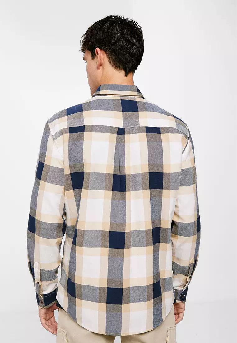 SPRINGFIELD Checkered Shirt - SMgarment's