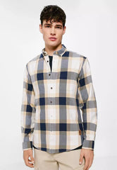 SPRINGFIELD Checkered Shirt - SMgarment's