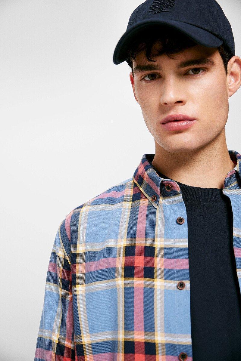 SPRINGFIELD Checkered Shirt - SMgarment's