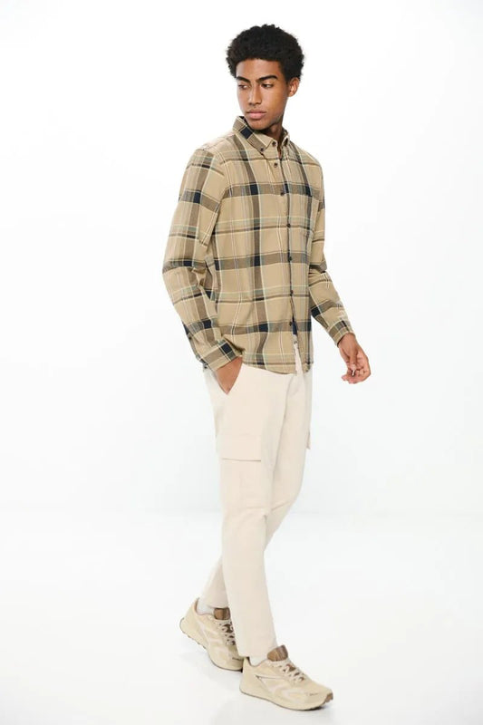SPRINGFIELD Checkered Shirt - SMgarment's