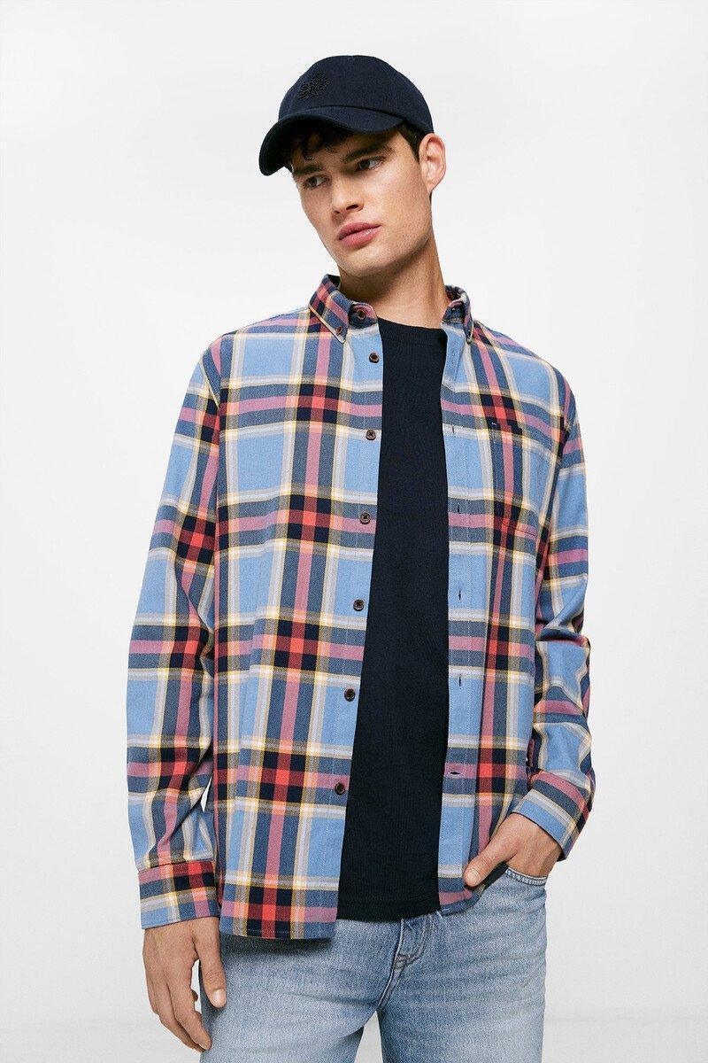 SPRINGFIELD Checkered Shirt - SMgarment's