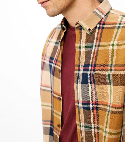SPRINGFIELD Checkered Shirt - SMgarment's