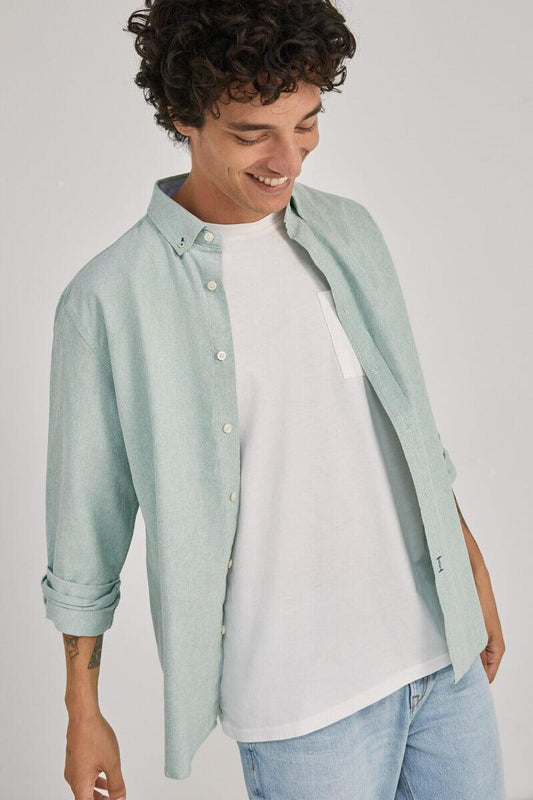 SPRINGFIELD COLOR OXFORD SHIRT - Smgarment's