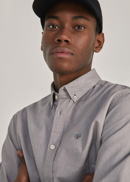 SPRINGFIELD Color Oxford Shirt - Smgarment's