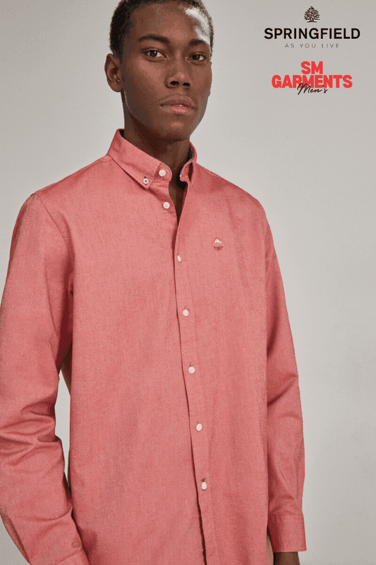 SPRINGFIELD COLOR OXFORD SHIRT - Smgarment's