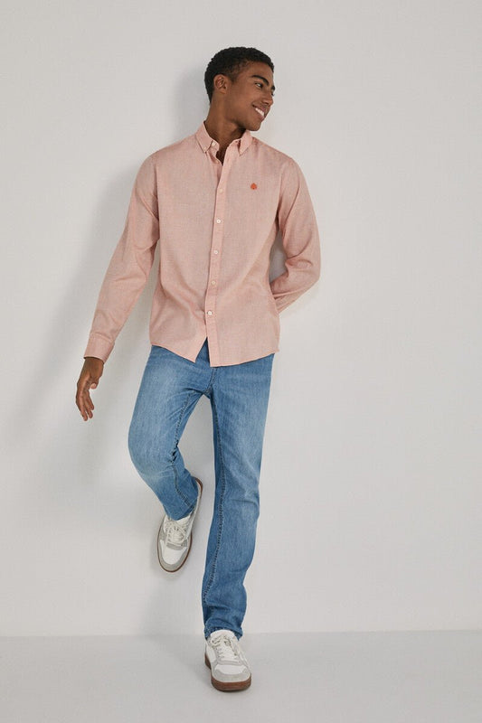 Springfield Color structured shirt - Smgarment's