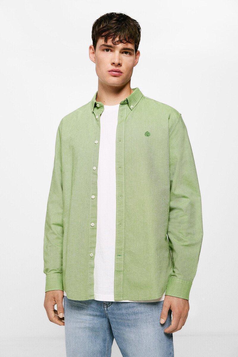 SPRINGFIELD Colored Oxford Shirt - Smgarment's