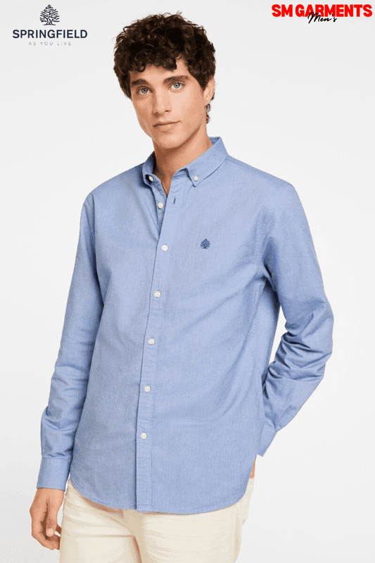 SPRINGFIELD Colored Oxford Shirt - Smgarment's
